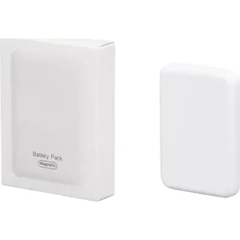 Powerbanka Magnetická powerbanka pro MagSafe 5000 mAh Přenosná bezdrátová baterie Externí nabíječka pro iPhone 12 13 14 15 Pro Mini Plus Max