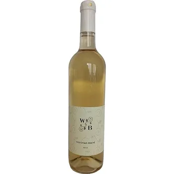 Víno WB Sylvánské zelené pozdní sběr 2023, 0,75 l, 12 % vol.