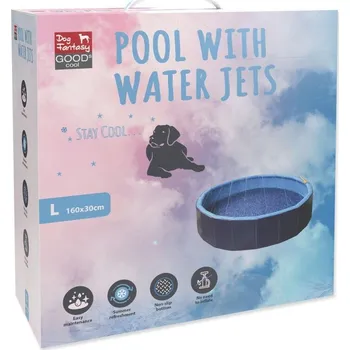 Hračka pro psa Bazének Dog Fantasy s vodními tryskami