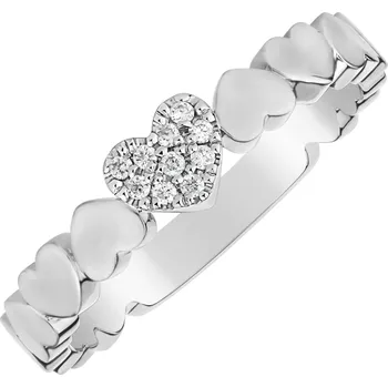 Prsten Prsten s diamanty Heart Galaxy