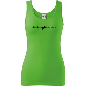 Dámské tričko Enduro EKG - Dámské tílko - 2XL ( Apple Green )