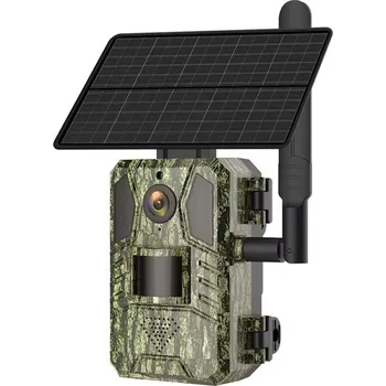 Bezpečnostní kamera Fotopast 4G LTE se solárním panelem, Ucon