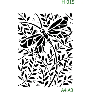 Šablona H 015 - A4 , Nelepící folie