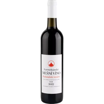 Víno Rulandské modré - 2022, suché, pozdní sběr (Karmelitánské mešní víno)