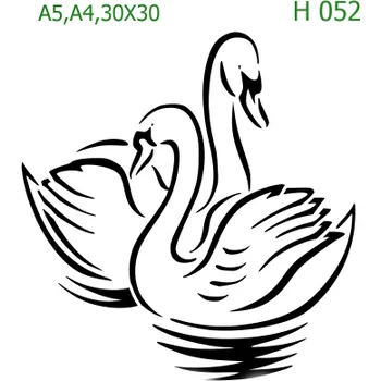 Šablona H 052 - A5 , Lepící fólie