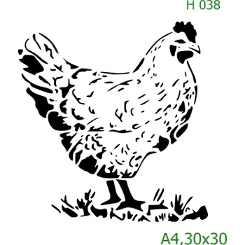 Šablona H 038 - A4 , Lepící fólie