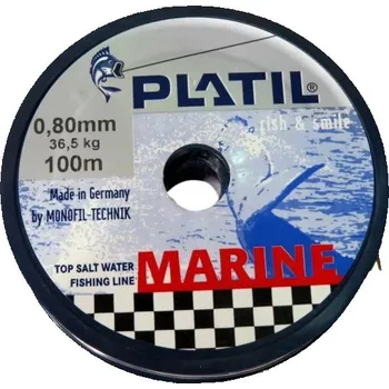 Rybářský vlasec Platil Marine Vlasec 100m Nosnost: 4,3kg, Průměr: 0,25mm