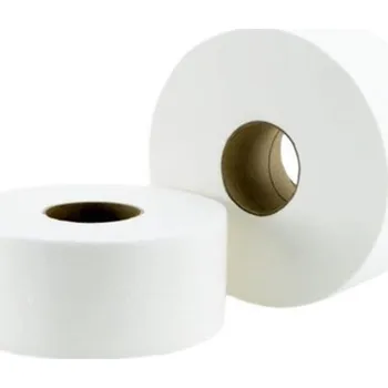 Toaletní papír, sněhově bílá, 2-vrstvý, 100 m, průměr 19 cm, 12 rolí, 96329 ,balení 12 ks 579017