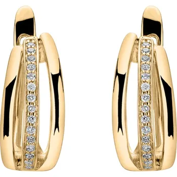 Náušnice Náušnice s diamanty Sparkling Memory