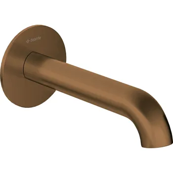 Vodovodní baterie Deante Vanový/umyvadlový výtok Silia 160 mm - NQS C80K, kartáčovaná bronz