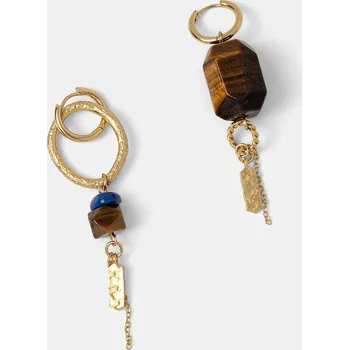 Náušnice Pozlacené náušnice Sessun 24604012 zlatá GLD, vel. ONE SIZE