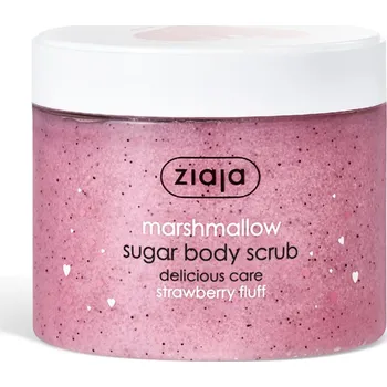 Tělový peeling Ziaja - Marshmallow - cukrový tělový peeling / 300ml