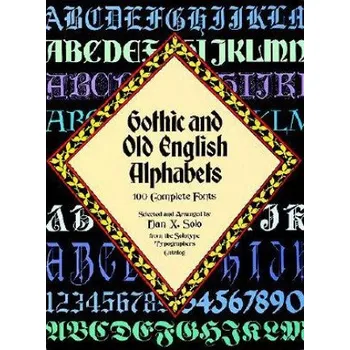 Cizojazyčná kniha Gothic and Old English Alphabets (Dan X. Solo)(Brožovaná)