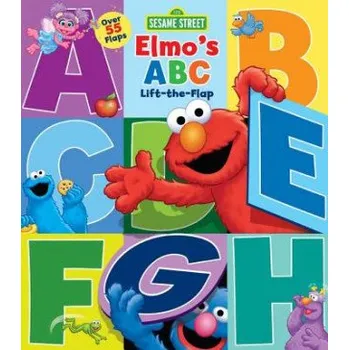 Cizojazyčná kniha Sesame Street: Elmo's ABC Lift-The-Flap, 29 (Sesame Street)(Leporelo)