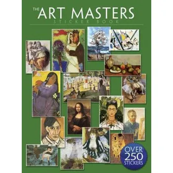 Cizojazyčná kniha Art Masters Sticker Book: Over 250 Stickers (Dover)(Brožovaná)
