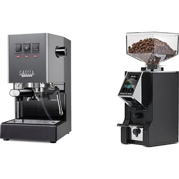 Kávovar Gaggia Classic E24 BC, grey + Eureka Mignon Specialita Smart,…