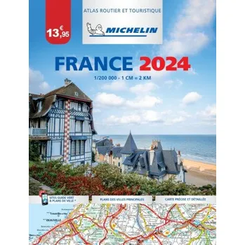 Cestování Atlas routier France 2024 - L'Essentiel (A4-Broché) (Brožovaná)