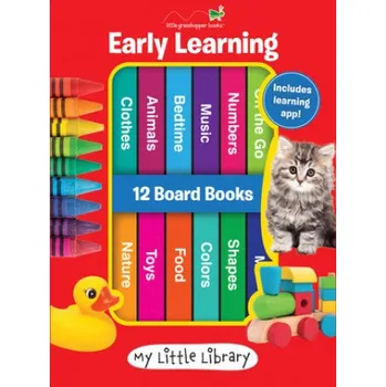 První čtění My Little Library: Early Learning - First Words (12 Board Books) (Publications International Ltd)(Brožovaná)