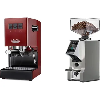 Kávovar Gaggia Classic E24 BC, red + Eureka Mignon Specialita Smart, CR…