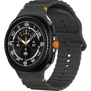 Příslušenství k chytrým hodinkám VSECHNONAMOBIL 116969 WAVY Silikonový řemínek pro Samsung Galaxy Watch8 / Watch8 Classic černý