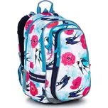 Batoh s vlaštovkami a máky Topgal LYNN 22008 -