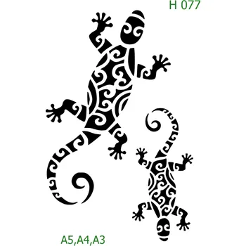 Šablona H 077 - A3 , Nelepící folie