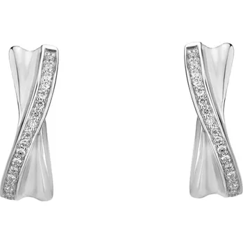 Náušnice Náušnice s diamanty Shiny Ribbon