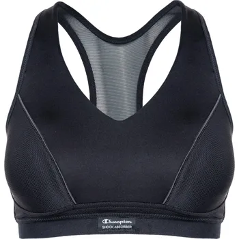 Podprsenka SHOCK ABSORBER Sportovní tréninková podprsenka s tlumičem nárazů 80C ČERNÁ|ŠEDÁ
