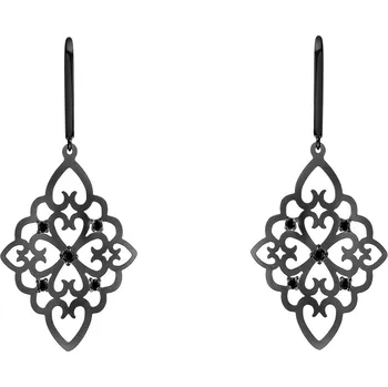 Náušnice Náušnice s diamanty Folk Treasure