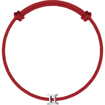 Náramek Diamantový náramek se šňůrkou Gemini