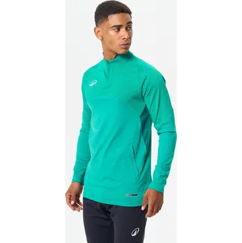 Dámská mikina KIPSTA Mikina s 1/2 zipem CLR Club pro dospělé 2XL ZELENÁ