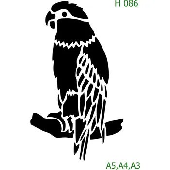 Šablona H 086 - A3 , Nelepící folie