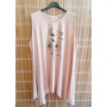 Dámská volná tunika/krátké šaty béžové vel.UNI (XL/XXL,XXL/XXXL)