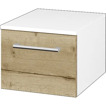 Koupelnový nábytek Dřevojas Nízká skříňka DOS SNZ1 40 - N01 Bílá lesk / Úchytka T03 / D26 Ontario