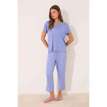 Dámské noční prádlo Pyžamo women'secret 4752518 modrá 55X, vel. S