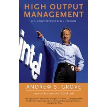 High Output Management (Andrew S. Grove)(Brožovaná)