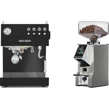 Kávovar Ascaso Steel DUO, Black + Eureka Mignon Specialita Smart, CR…