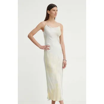 Dámské šaty Šaty Samsoe Samsoe SAHANNAN F24200143 béžová 01X, vel. M