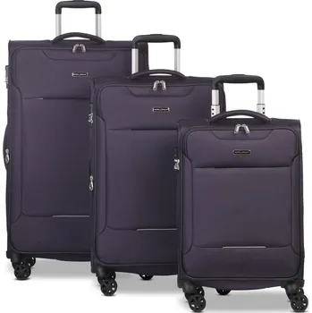 WORLDPACK Sada kufrů Victoria Violet 3-set