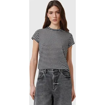 Pánské tričko Bavlněné tričko AllSaints ANNA W007JY černá 99X, vel. XS