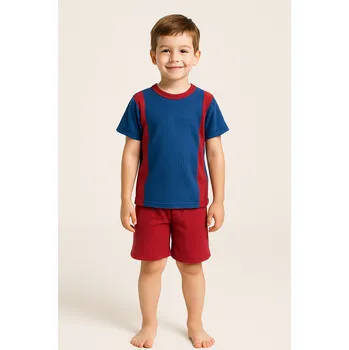 Chlapecké pyžamo Dětské pyžamo - Klasic modro-červené Velikost: EU 164