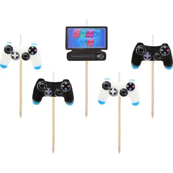 Dortová svíčka GoDan Svíčky dortové tvarované Game 5ks