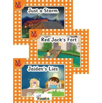 Cizí jazyk Jolly Phonics Orange Level Readers Set 4 (L VAN POTTELSBERGHE)(Brožovaná)