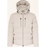 Woolrich Pánská Péřová Bunda S Odnímatelnou Kapucí, krémová, 50