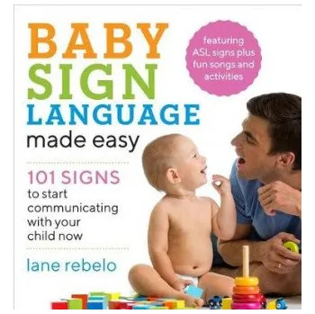 Cizojazyčná kniha Baby Sign Language Made Easy: 101 Signs to Start Communicating with Your Child Now (Lane Rebelo)(Brožovaná)