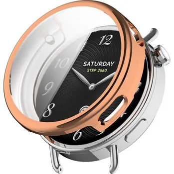 VSECHNONAMOBIL 116137 TPU FULL COVER Kryt pro Xiaomi Watch S4 41mm ROSE GOLD
