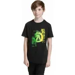 Meatfly Dětské triko Meatfly, Artee black 2025 Velikost: 134