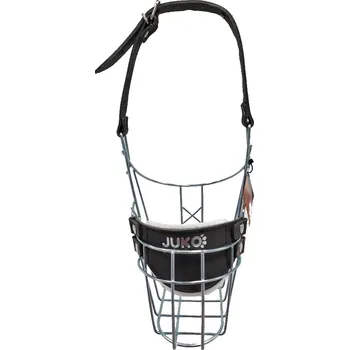 Náhubek pro psa Juko Náhubek zinek/kůže bulteriér - pes