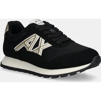 Dámské tenisky Tenisky Armani Exchange dámské, černá barva, XW002150 AF19388 MC077 XW002150.AF19388.MC077 99X, EUR 40