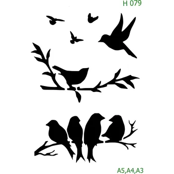 Šablona H 079 - A4 , Lepící fólie